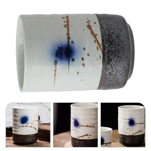 Gatuida Japanese Ceramic Tea Cup - Hand-Painted Multi-Colour Vintage Design, Dishwasher Safe Tableware for Home and Office Use - Image 9
