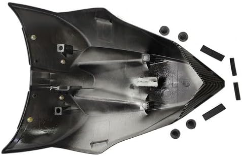 Rear Seat Cowl for Kawasaki Ninja 650r/ER6F 2017 2018 2019 2020 ABS Plastic Tail Back Seat Fairing Cover Carbon Fiber Effect