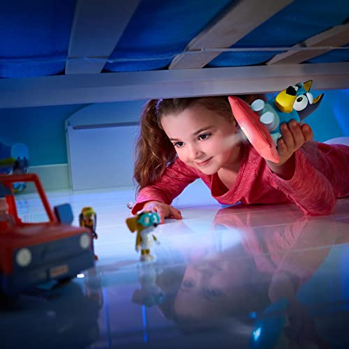 Lámpara de mesa nocturna Bluey 2-en-1 con linterna para niños miniatura 5