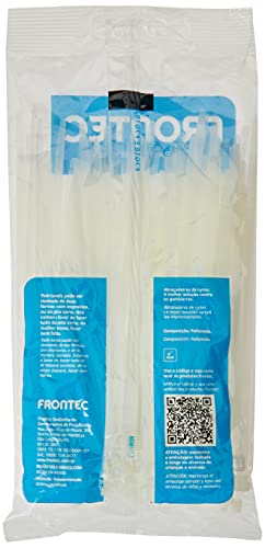 ABRAÇADEIRA NYLON NATURAL 160 X 4,8mm - 100 PEÇAS CADA - F7016NYNA100