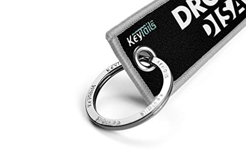 Image of KEYTAILS Keychains, Premium Quality Key Tag for Motorcycle, Car, Scooter, ATV, UTV [Drop A Gear & Disappear]