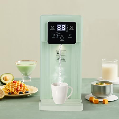 Dispensador eléctrico de agua caliente instantáneo 3L verde miniatura 3