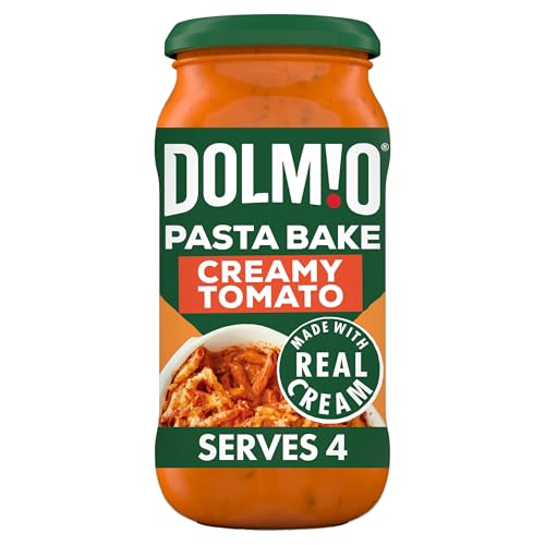 Dolmio Pasta Bake Creamy Tomato Pasta Sauce Jar 450g
