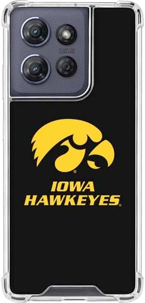 Skinit Clear Phone Case Compatible with Moto G Power 5G (2025) - Officially Licensed University of Iowa Design