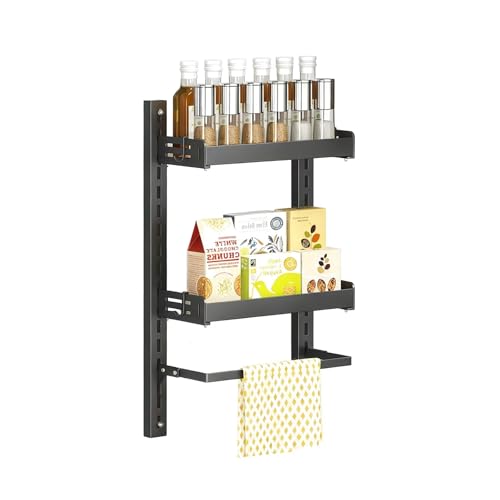 EazyRack �����p���b�N 2�i ��65X��16X����32CM ���[ �Ǌ|���I ���������b�N �h���Ɩh�K �S�� �S�����V�����[�V�F���t �X�e�����X ���؂� �ǒI �L�b�`�� ���C�� ���ʏ� �z�e�� �Ɩ��p �t�b�N4�t�� �u���b�N