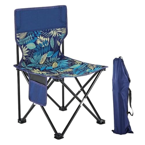 Image of Portable Folding Camping Chair with Carry Bag, Frame Outdoor Travel Chair for Picnic, Garden, Balcony & Fishing, Comfortable Wide Seat with Arm Support(Multicolor) (Army Chair)