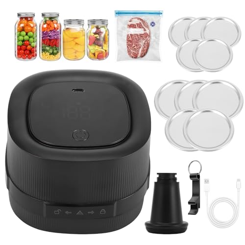 PCXWTLN Elektrischer Vakuumierer für Einmachgläser