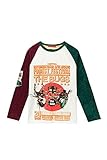  Desigual T-Shirt Langarm Jungen TS Fermin 18WBTK43 7/8 Weiss