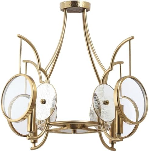 Minka Lavery 3814-863 Into Focus Semi Flush, 4-Light 100 Total Watts, Brass Antique