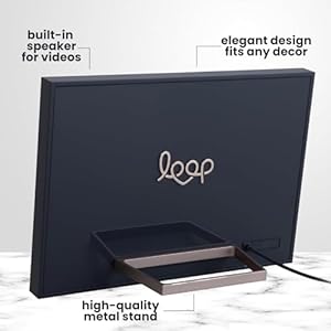 Loop wi fi digital picture frame with touch screen 10 inch display the only frame to offer text message photos direct to frame easy to use app gift to keep friends and family connected  urban country home decor