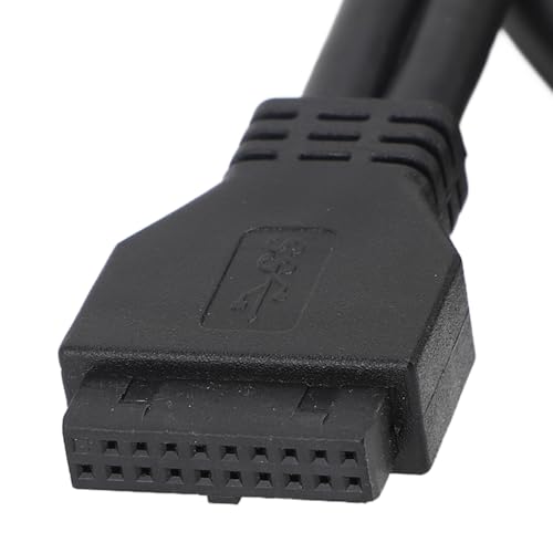 Panel de disquete USB A y audio HD con concentrador de 19 pines para constructores de PC 7