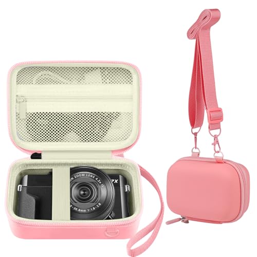 Funda para cámara digital compatible con Canon PowerShot G7X rosa miniatura 1