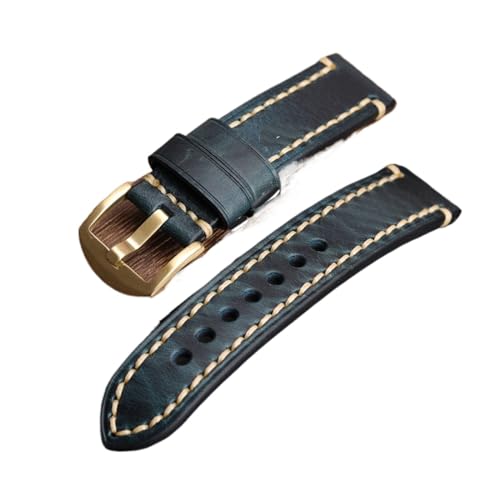 Run Ken �u���[�u���E���u���b�N���背�U�[�X�g���b�v�o�b�N�� 20 22 24 26 �~�����[�g�� PAM111 �ƌ݊��� 441 �����u�����Y(Bule A Clasp,22mm)