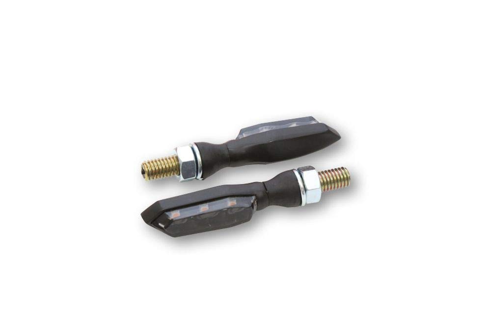 HIGHSIDER LED-Blinker SONIC-X1, schwarz | Vielseitig einsetzbar