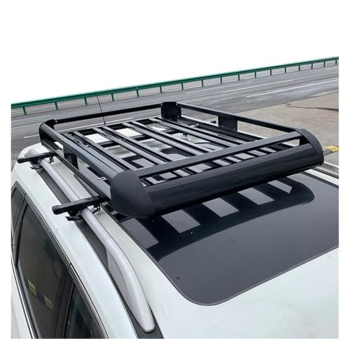 Barras transversales de aluminio 127x90cm para techo de coche SUV 2