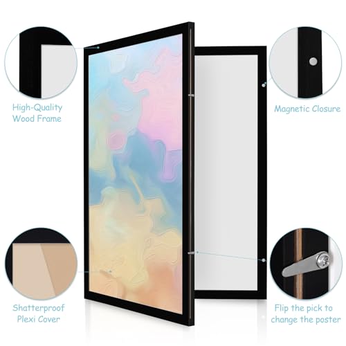Yccyyccy 01 Black Frame Enclosed Whiteboard thumb #2