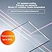 Clear Polycarbonate Sheets, 2mm Thick roof Skylight Panels, Plastic Roof Panel, Weather-Resistant and Transparent Greenhouse Roofing Sheets, UV Protection Rain Outdoor Awning Covers(4 x 3.3ft)