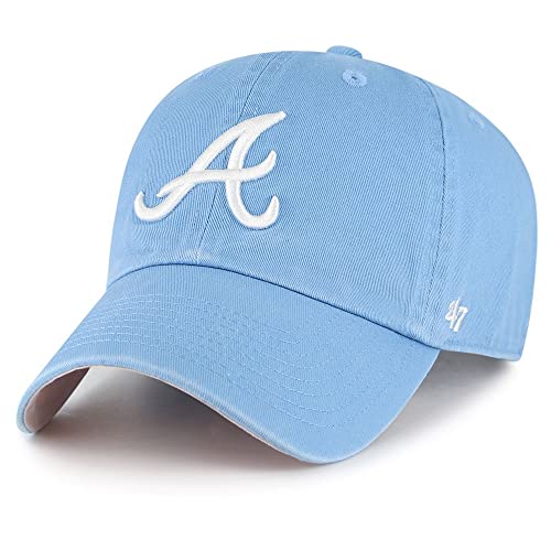 Casquette Atlanta Braves '47 Brand World Series Sky strapback ajustable