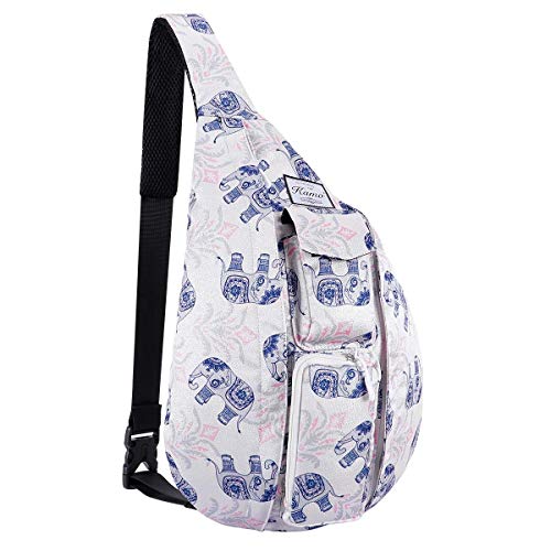 KAMO Sling Backpack - Rope Bag Crossbody Backpack Travel Multipurpose Daypacks for Men