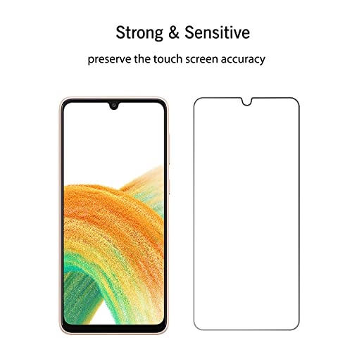 Ailun Screen Protector For Galaxy A14 5G/A13 5G/A12 4G 5G/A12 Nacho/A32 5G/A42/A02/A02S/A03/A03S/A03Core/M12 3Pack Tempered Glass Japanese Glass Ultra Clear Anti-Scratch Case Friendly #TOP4