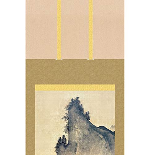 Amazon.co.jp: 掛軸 雪舟 四季山水図（秋） (しきさんすいず・あき) 尺