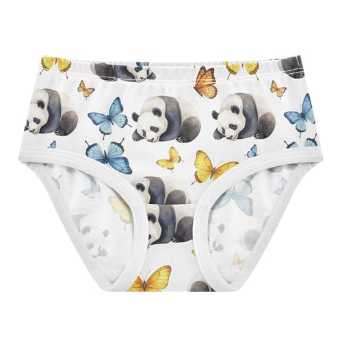 Animal Toddler Underwear Floral 2t Cotton Panties Little Girl Watercolor Cute Panda Butterfly Kids Undies Briefs - Main Image