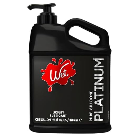 Wet Platinum Silicone-Based Lubricant 128 fl oz