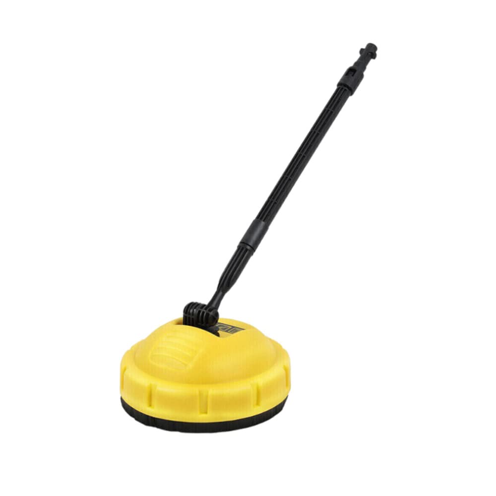 Trade-Shop Nettoyeur de surface/brosse rotative avec lance d'extension pour terrasse, garage, compatible avec les nettoyeurs haute pression Kärcher K2 K3 K4 K5 K6 K7