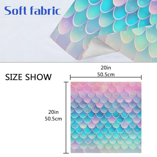 Servilletas de Tela Multicolor Set de 6 20x20 pulg miniatura 6