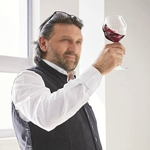 Wszjj Sommelier Burgundy Red Wine Glass Bud Flower Whiskey Crystal Glass Rum Sherry Champagne Glass (Size : 400Ml) #TOP2