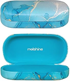 molshine Hard Shell Sunglasses Case,Classic Large Glasses Case for Women Men,Sunglass Eyeglasses