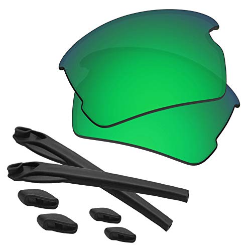 Image of Flak 2.0 Lenses & Rubber Kits Replacement for Oakley Sunglass OO9295 Polarized