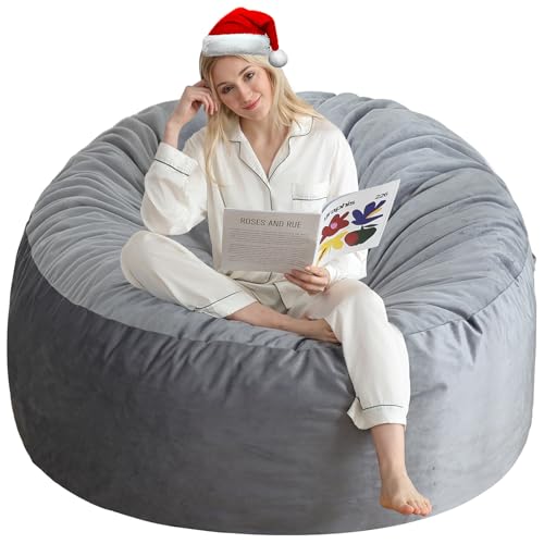 3 Ft Bean Bag Chair, Memory Foam Bean Bag Chairs