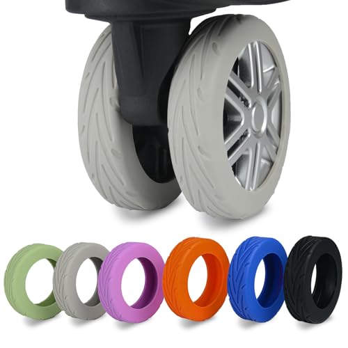 8 Pcs Luggage Wheel Cover, Carry On Luggage Suitcases Wheel
