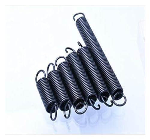 spring assortment,Spring Assortment,2pcs Open Hook Pullback Tension Spring Coil Extension Spring Draught Spring Wire Diameter 2.5mm Outer Diameter 15mm-30mm Various Lengths,High Thermal and Fatigue Re