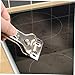 STOBAZA 6-Piece Glass Cleaning Scraper Set Scratch-Free Ceramic Hob Scraper with Blades for Glass and Induction Cooktops Easy to Use for Home and Kitchen Cleaning