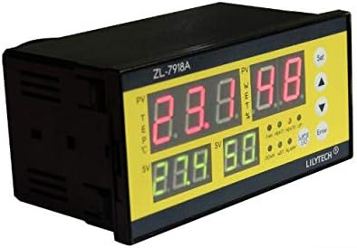 ഫ്രണ്ട് view of ZL-7918A controller display