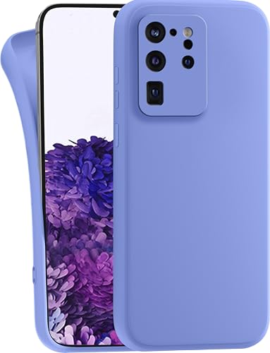 MyGadget Case for Samsung Galaxy S20 Ultra - Cover Ultra Thin TPU - Soft Touch Rubber & Anti-Scratch Shell - Flexible Silicone - Matte Blue