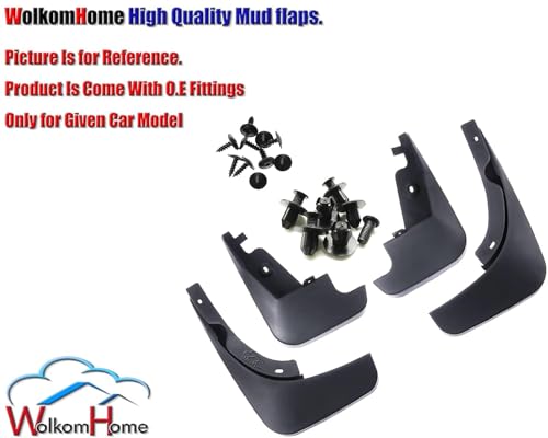 Image of WolkomHome Mud Flap Compatible with Windsor - Durable Splash Guards for Car Exterior Protection