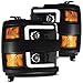 AlphaRex USA 880214 Pro Series Projector Headlights fits Chevrolet Silverado 2500 HD