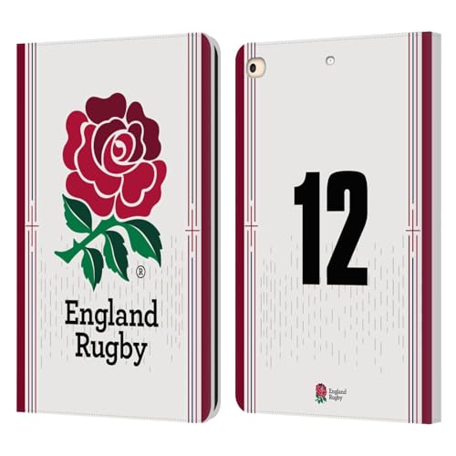 Housse iPad 9.7 2017 England Rugby Union étui cuir clapet