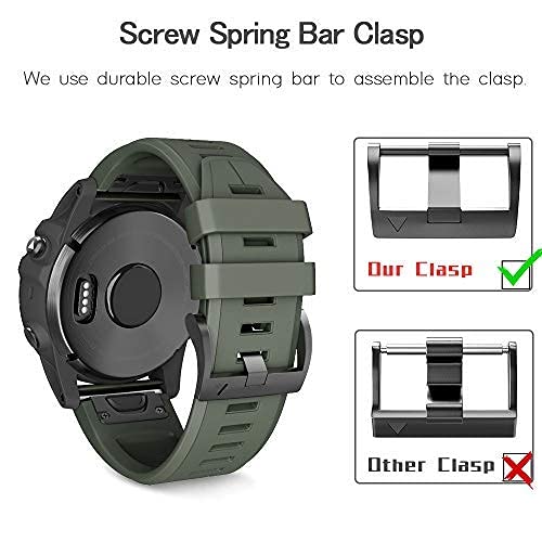 NotoCity for Garmin Fenix fenix 5x/6x pro/6x/5x Plus strap, 26mm Watch Strap for Garmin Fenix 7x/7x Pro/8 51mm - Image 3