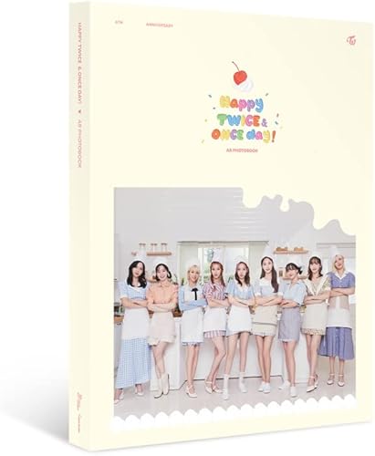 JYP Ent. DOS VECES - ¡Feliz DOS VECES Y UNA VEZ! AR PHOTOBOOK (6º Aniversario)+Juego de tarjetas fotográficas extra