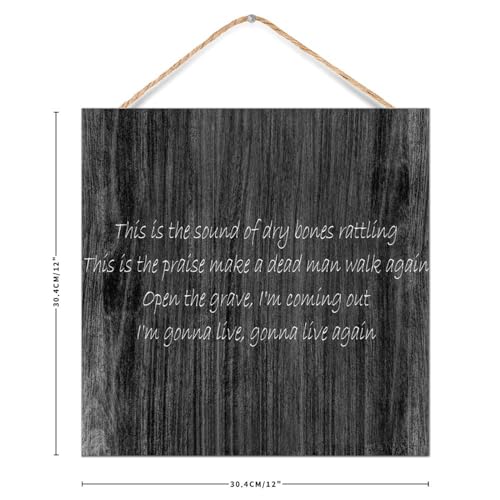 Cuadro de madera para pared sin vida: soluciona la falta de inspiración con este versículo bíblico 3