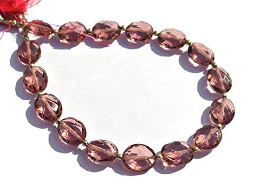 Quartz prune en fil de 8 pouces LKBEADS pour fabriquer un cadeau d'anniversaire unique