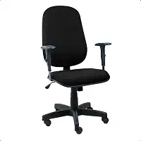 Cadeira Escritório Executiva Work NR17 Tecido Cores Disponíveis:Azul