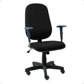Cadeira Escritório Executiva Work NR17 Tecido Cores Disponíveis:Azul