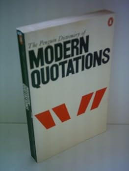 Paperback Penguin Dictionary Of Modern Quotations [German] Book