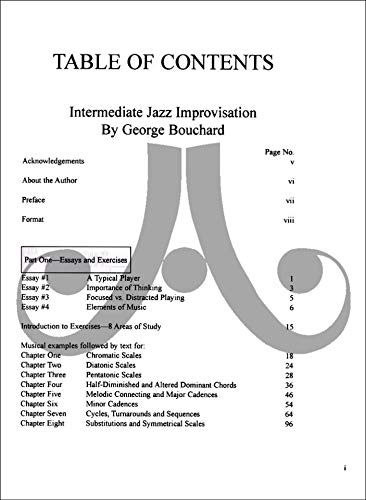 Improvisation jazz intermédiaire : méthode et partitions de saxophone