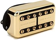 Humbucking Bridge Pickup with Alnico V Magnets - Gold
